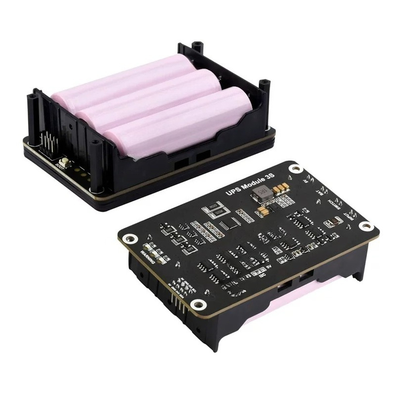 Raspberry Pi Uninterrupted Power Supply Ups 18650 - Modul catu daya 3S untuk seri