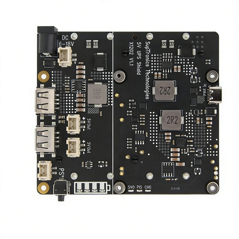 Papan UPS A85P X1202 dengan Ca - Raspberry Pi Uninterrupted Power Supply Ups 18650 ulasan dan harga