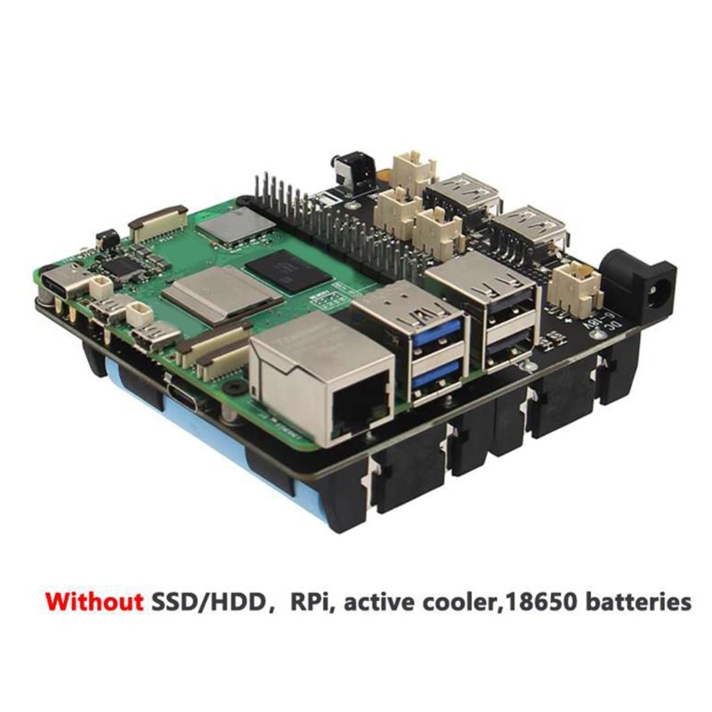 Papan UPS A85P X1202 dengan Ca - Raspberry Pi Uninterrupted Power Supply Ups 18650 ulasan dan harga