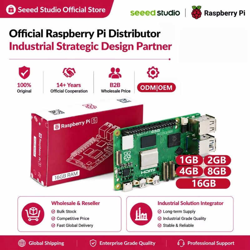 Produk Grosir Original 5 Devel - Raspberry Pi 5 8Gb Board ulasan dan harga